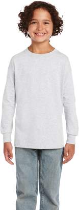 Gildan Boys 6.1 oz. Ultra Cotton Long-Sleeve T-Shirt (G240B) -XL