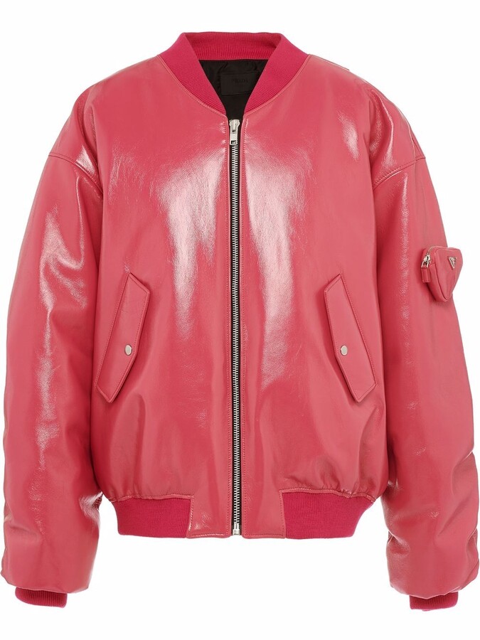Prada Leather Jacket Mens | Shop the world's largest collection of 