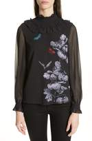 Thumbnail for your product : Ted Baker Ashliee Narnia Ruffle Blouse