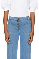 Thumbnail for your product : Chloé Blue Flared Jeans