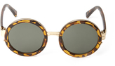 Thumbnail for your product : Forever 21 FOREVER 21+ Metal-Rimmed Round Sunglasses