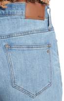 Thumbnail for your product : Madewell Cruiser Pieced High Waist Straight Leg Jeans