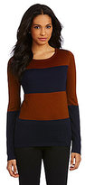 Thumbnail for your product : Vince Camuto Colorblock Crewneck Sweater