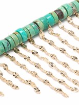 Thumbnail for your product : Pascale Monvoisin 9kt yellow gold and 14kt yellow gold Taylor N°3 turquoise necklace