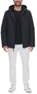 calvin klein white jacket mens