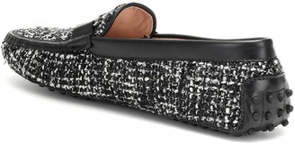 Tod's Exclusive to Mytheresa Gommino tweed loafers