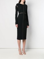 Thumbnail for your product : Thierry Mugler Longsleeved Midi Dress