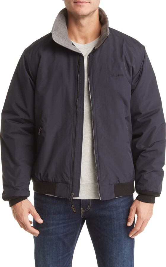 L.L. Bean WarmUp Fleece Lined Water Resistant Jacket ShopStyle