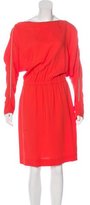 Thumbnail for your product : L'Agence Long Sleeve Midi Dress