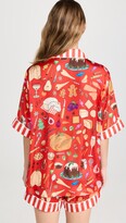 Thumbnail for your product : Karen Mabon Holiday Feast Shorts PJ Set
