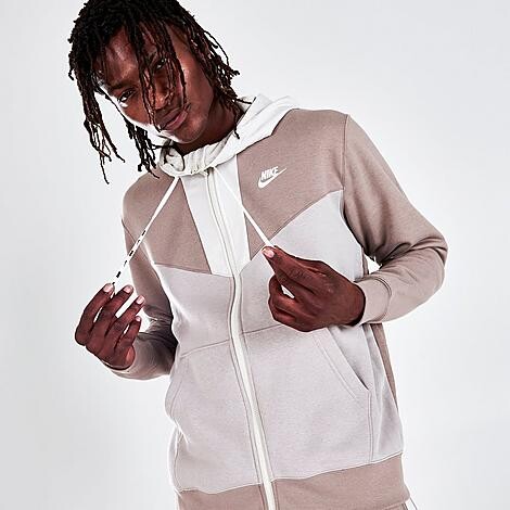Nike Men's Sportswear Hybrid Fleece Full-Zip Hoodie - ShopStyle