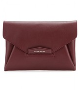 Thumbnail for your product : Givenchy Antigona leather envelope clutch