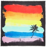 Thumbnail for your product : Rebecca Minkoff Painterly Palm Square Scarf