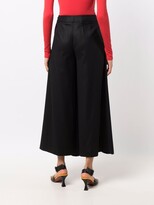 Thumbnail for your product : Pt01 High-Waist Wool-Blend Culottes
