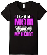 Thumbnail for your product : Firefighter Mom Shirt Kids Firefighters Mom Full Heart Mothers Day T-Shirt 12