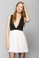 Thumbnail for your product : Sparkle & Fade Deep-V Fit & Flare Dress