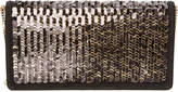 Thumbnail for your product : Ferragamo Thaila Sequin Embossed Leather Clutch