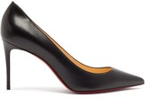 Thumbnail for your product : Christian Louboutin Kate 85 Leather Pumps - Black