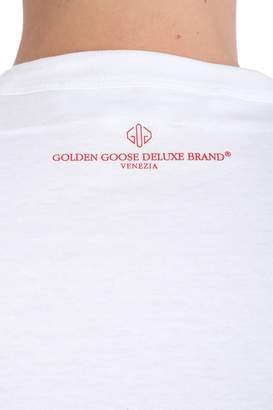 Golden Goose White Cotton T-shirt