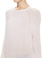 Thumbnail for your product : Autumn Cashmere Cashmere Boyfriend Sweater with Side Zippers