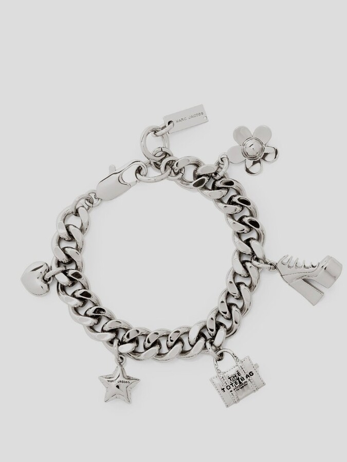 Marc Jacobs Mini Icon Charm Chained Bracelet