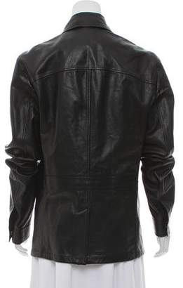 Tom Ford Leather Utility Jacket w/ Tags