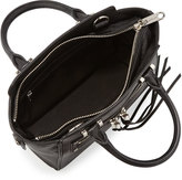 Thumbnail for your product : Milly Riley Goatskin Crossbody Tote Bag, Black