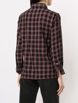 Thumbnail for your product : Unravel Project Plaid Tie-Front Shirt