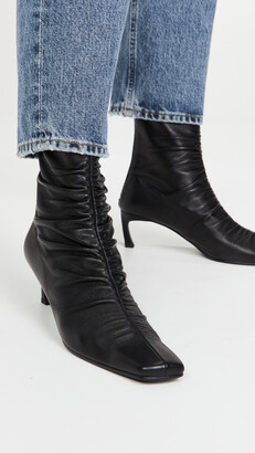 Reike Nen Front Shirring Ankle Boots