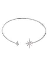Thumbnail for your product : Graziela Gems 18K Blackened Gold Starburst Choker with Diamonds