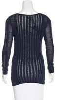 Thumbnail for your product : Rachel Zoe Open Knit Scoop Neck Sweater w/ Tags