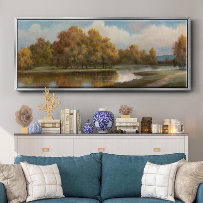 Winston Porter Shenandoah II Framed On Canvas Print
