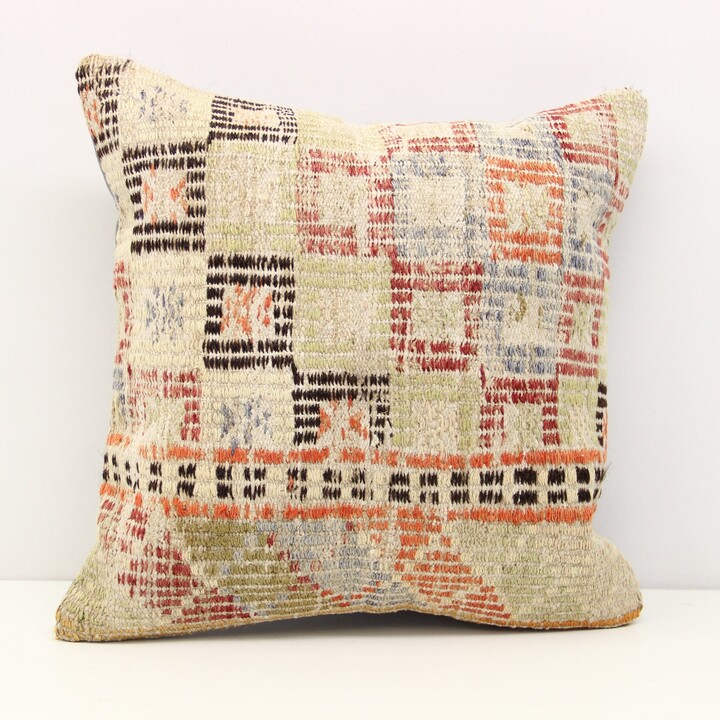Vintage Kilim Pillow Cover, Inch, Boho Decor