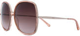Thumbnail for your product : Chloé Eyewear oversized square shaped sunglasses