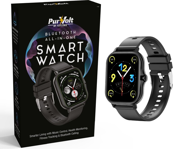 Pursonic All-in-One Bluetooth Smart Watch - Fitness, Health & Connectivity on Your Wrist