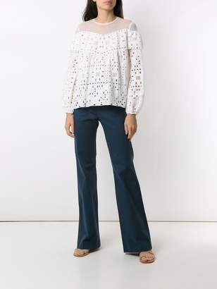 Oasis Nk broderie anglaise Clarisse blouse