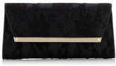 Thumbnail for your product : Jimmy Choo Margot  Lace on Glitter Fabric Accessory Clutch Bag