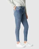 Thumbnail for your product : Mavi Jeans Women's Blue High-Waisted - Scarlett Jeans - Size One Size, 26 at The Iconic