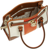 Thumbnail for your product : MICHAEL Michael Kors Hamilton leather-trimmed canvas tote