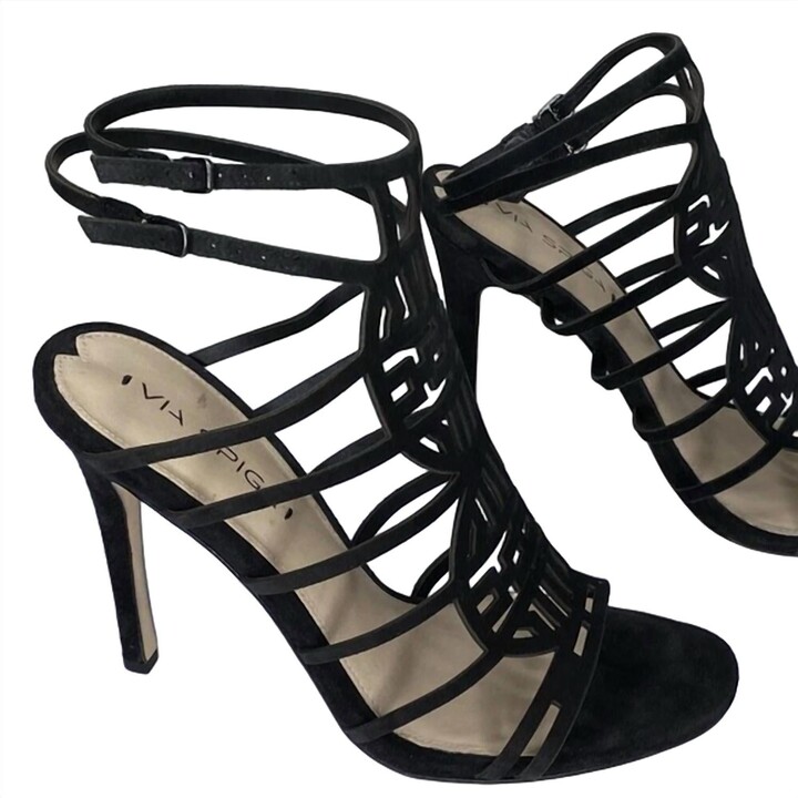 Via Spiga Women's Tisa 2 Strappy High-Heels In Black