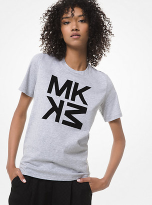 MICHAEL Michael Kors Graphic Logo Cotton-Jersey T-Shirt