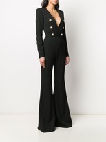 Thumbnail for your product : Balmain Button-Embellished Jumpsuit