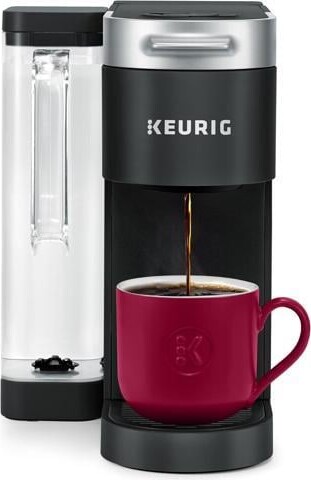 STARWELL Keurig K-Supreme Single Serve K-Cup Pod Coffee Maker, MultiStream Technology, 4 Brew Sizes, 66oz Dual-Position Removable Reservoir, Black