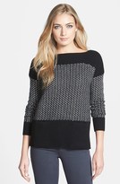 Thumbnail for your product : White + Warren Micro Cable Cashmere Boatneck Sweater