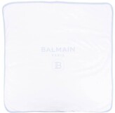 Thumbnail for your product : Balmain Kids Logo-Print Quilted Blanket