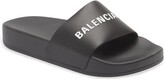 Thumbnail for your product : Balenciaga Kids' Logo Pool Slide Sandal