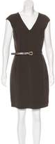 Thumbnail for your product : Michael Kors Wool Belted Dress