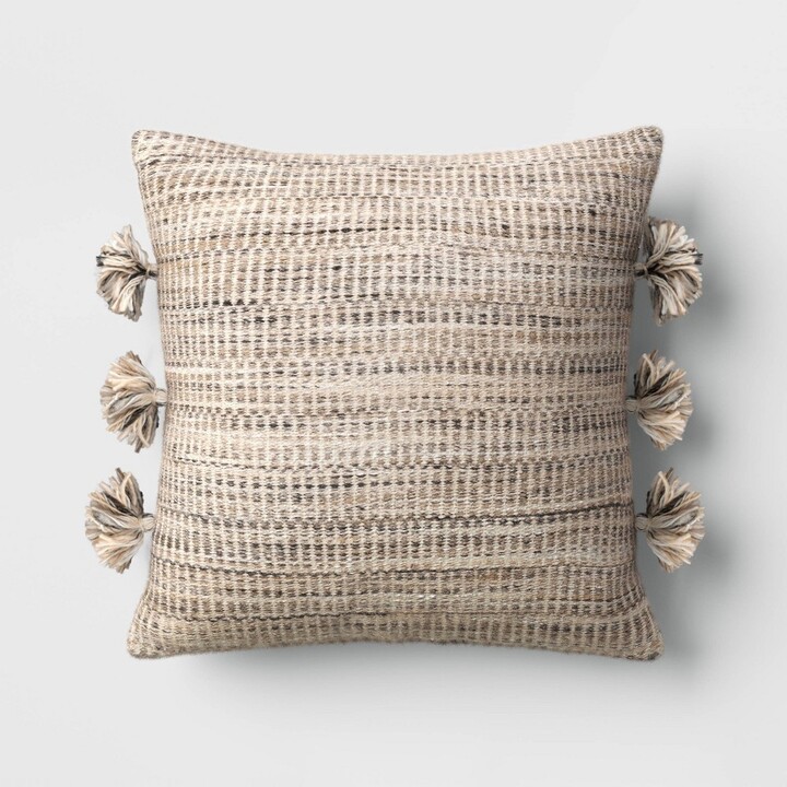 Threshold designed w/Studio McGee Woven Outdoor Throw Pillow with