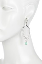 Thumbnail for your product : Jenny Packham Crystal Pave Tiered Drop Earrings