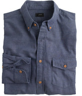 Thumbnail for your product : J.Crew Tall brushed twill shirt